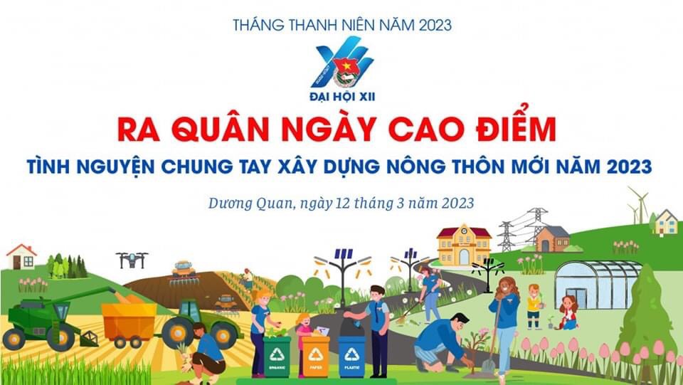 Tuổi trẻ Thủy Nguyên hướng ứng hoạt động cao điểm tình nguyện xây dựng nông thôn mới - Tháng Thanh niên 2023